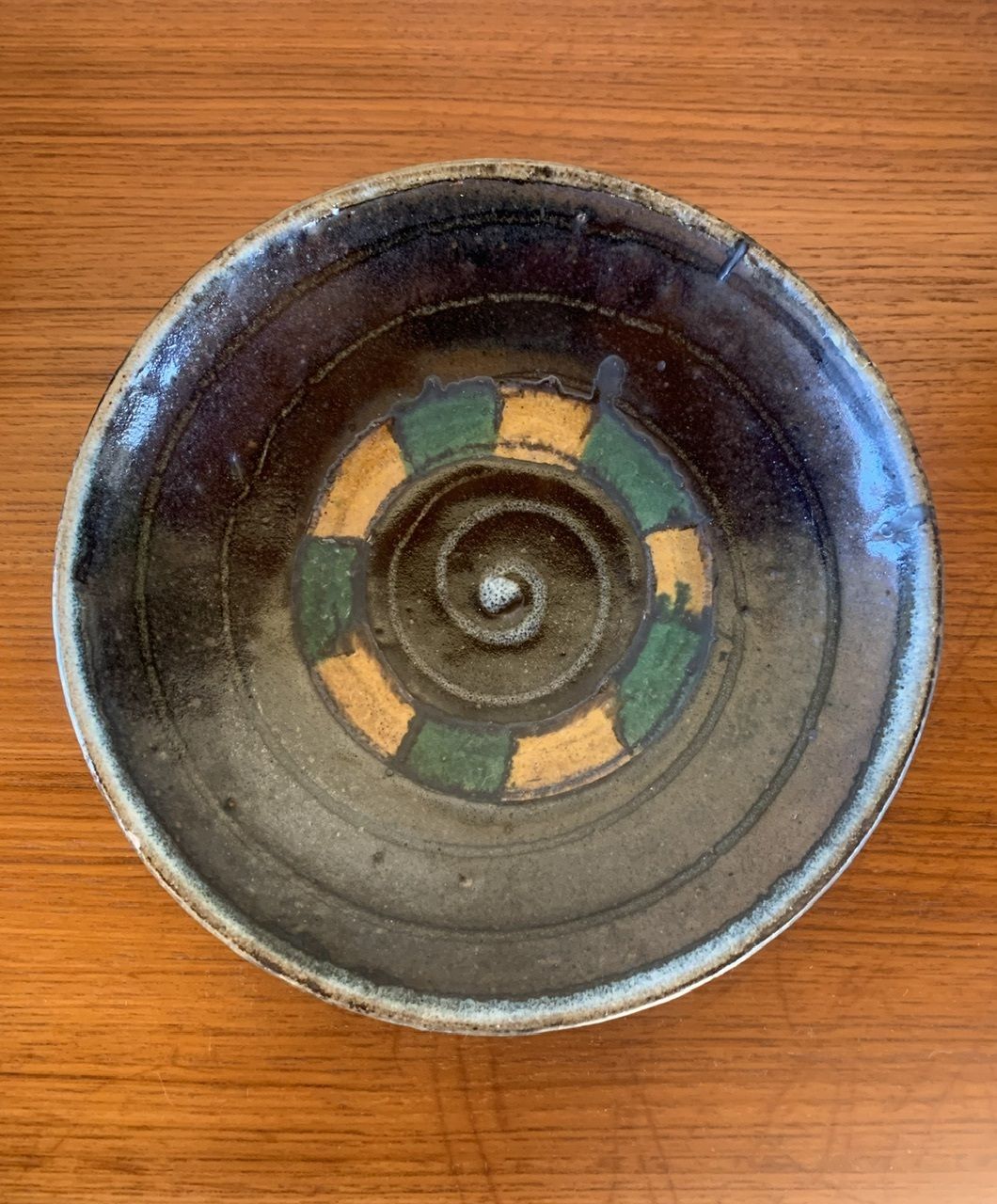 Mid Century, Glazed Earthenware Bowl, California, USA, 1960s