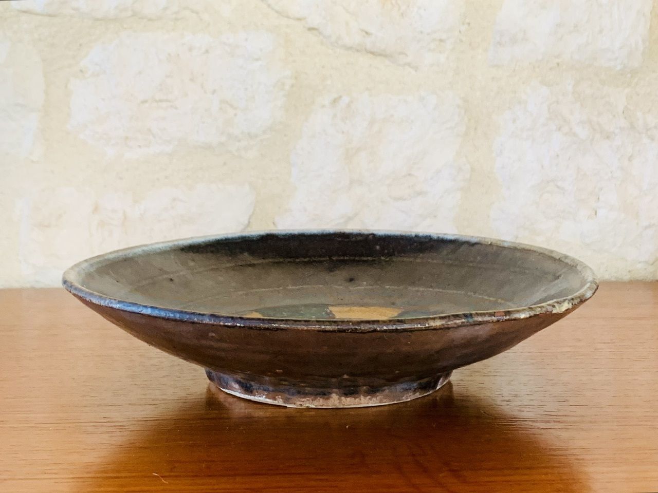 Mid Century, Glazed Earthenware Bowl, California, USA, 1960s photo furniture