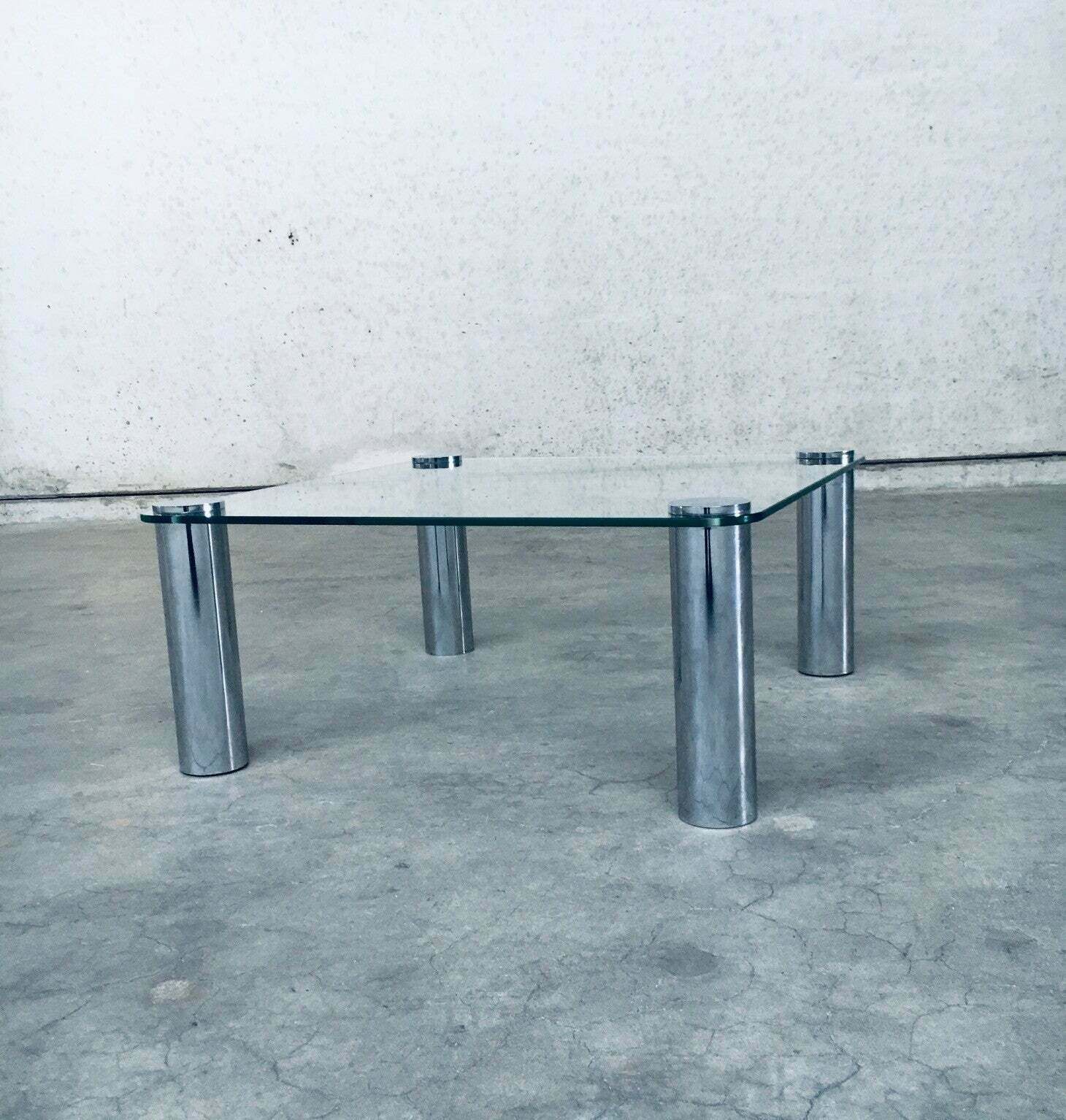Marcuso Model Modernist Design Coffee Table, Italy 1970's photo furniture
