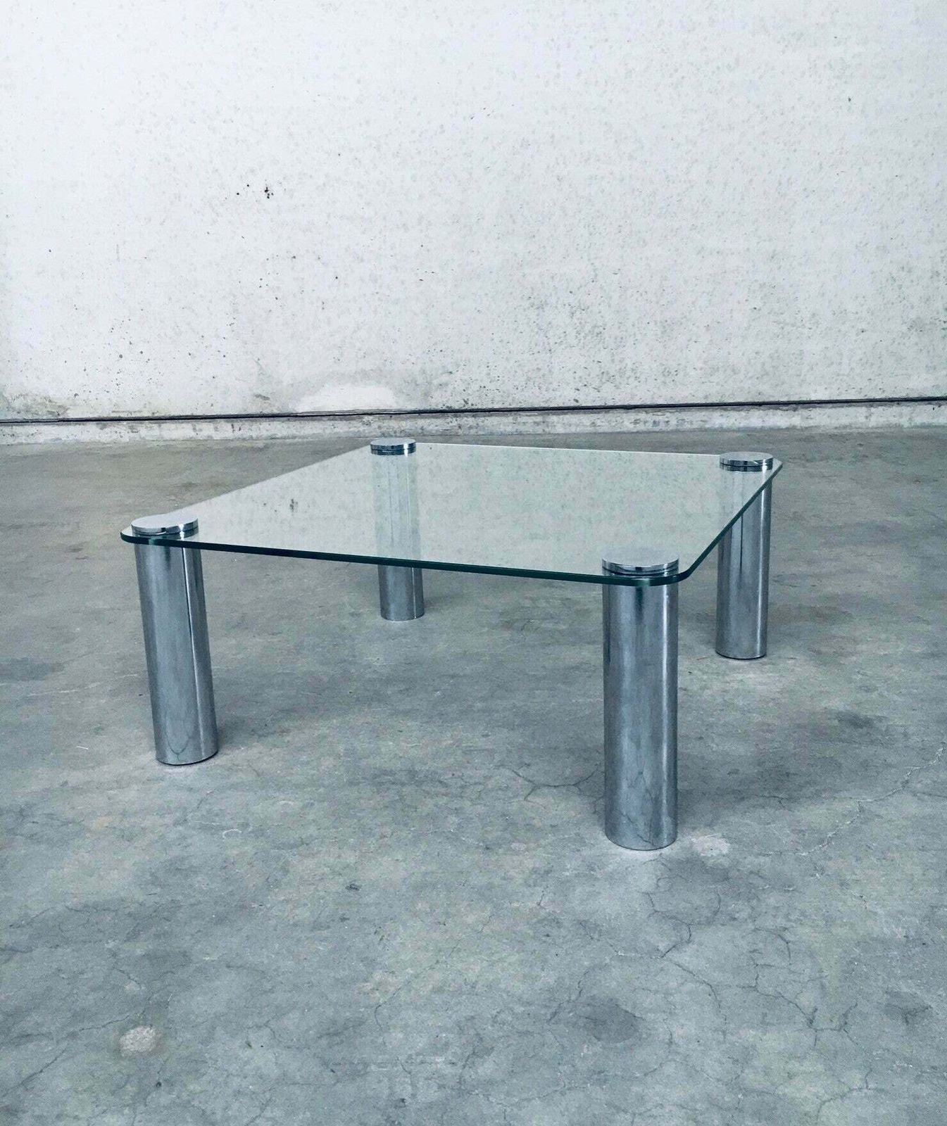 Marcuso Model Modernist Design Coffee Table, Italy 1970's photo for sale