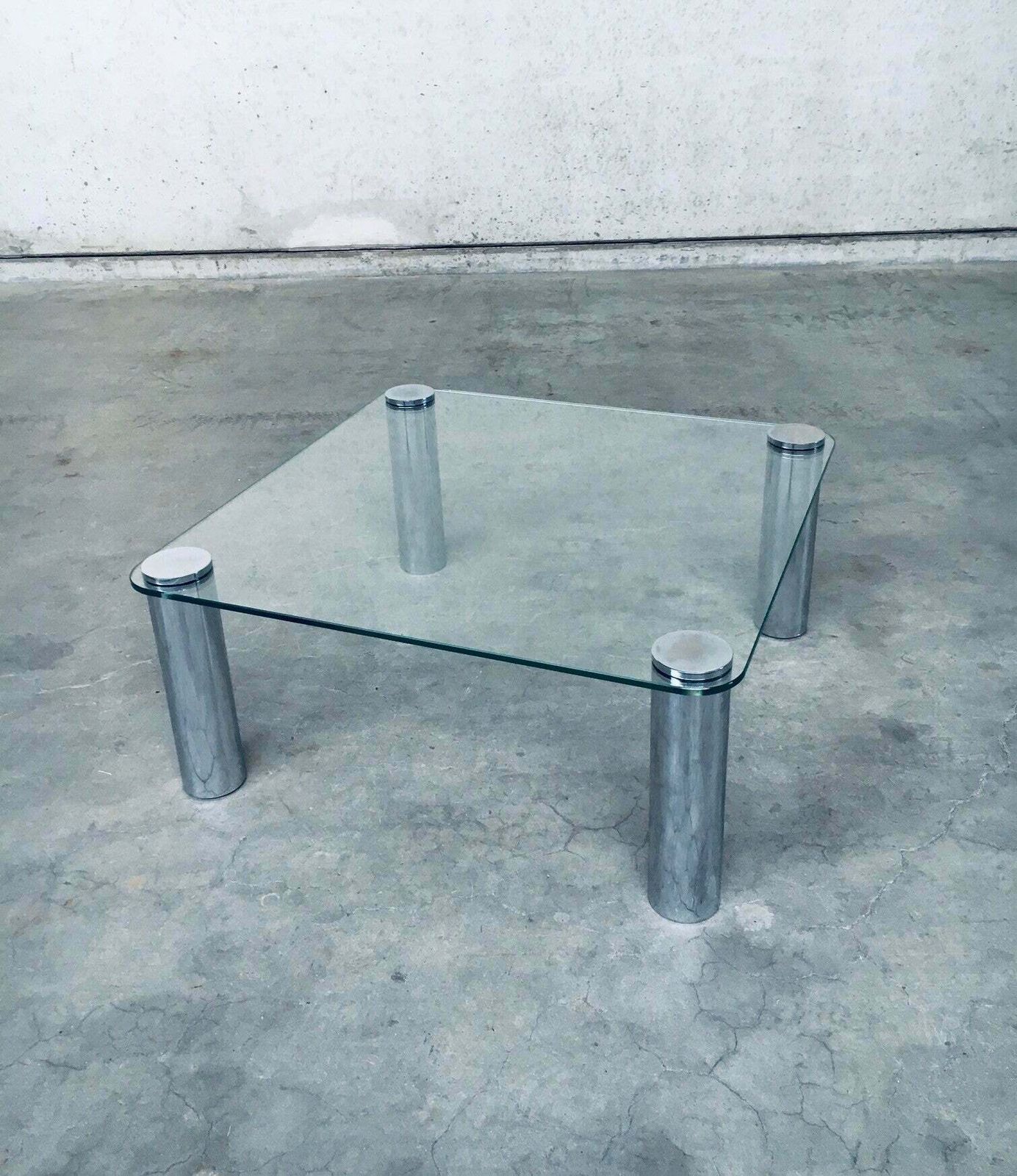 Marcuso Model Modernist Design Coffee Table, Italy 1970's photo Furniture