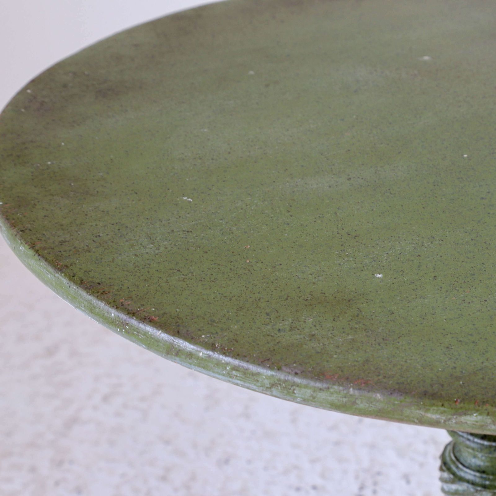 English Georgian Period Provincial Tripod Table With Later Paint photo for sale