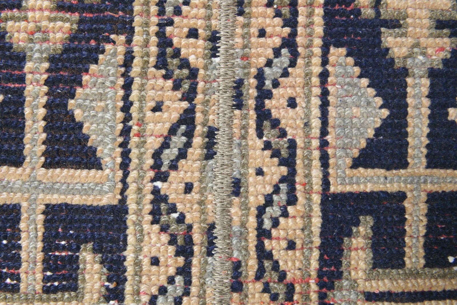 1.6x9.4 Ft Turkish Runner, Vintage Runner, Oushak Runner, Antique Rug, Entryway Rug, Handmade Runner, Hallway Rug Kitchen Rug, 2x9 Wool Rug photo Textiles