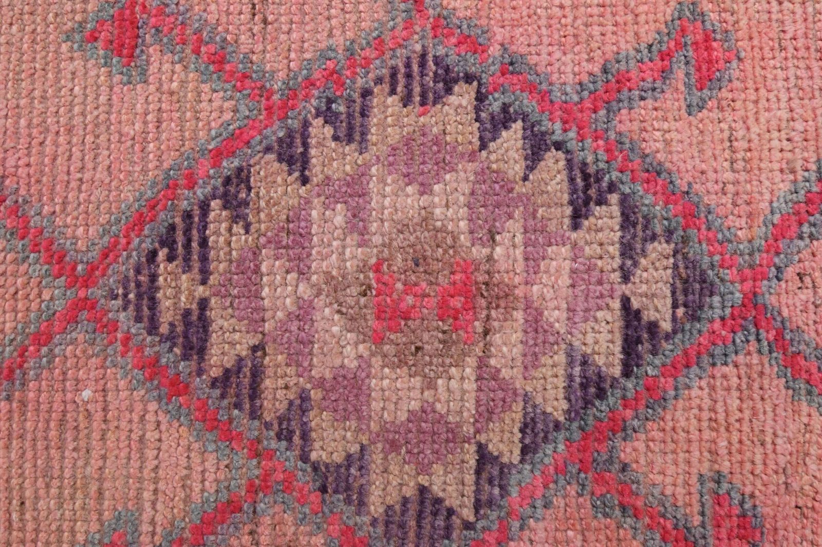 2.8x11.6 Ft Turkish Handmade Rug, Hallway Rug, Antique Runner Rug, Anatolian Rug, 3x12 Oushak Rug, Kitchen Rug, Bedroom Rug, Entryway Rug photo vintage