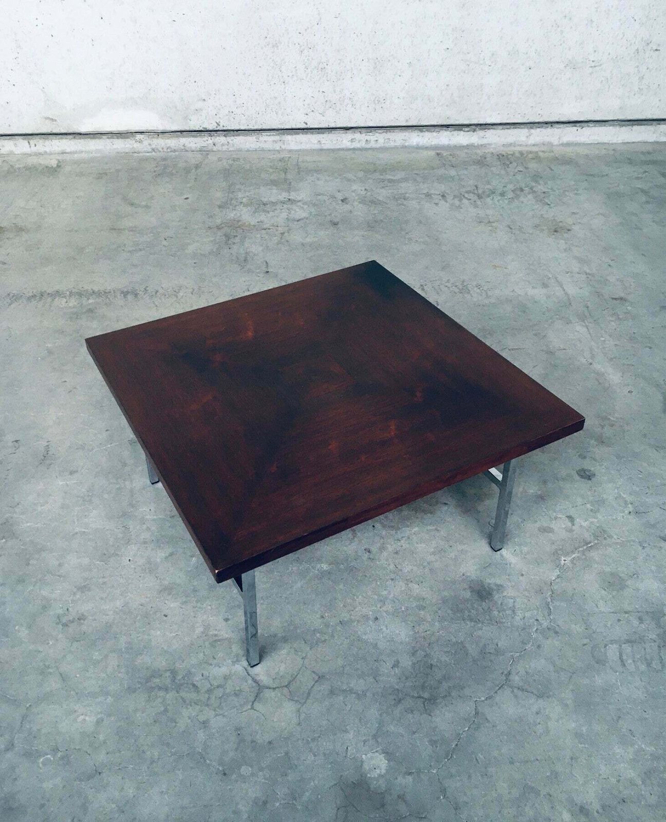 Mid Century Dutch Design Salontafel, Nederland, Ca. Jaren 1960 photo vinterior