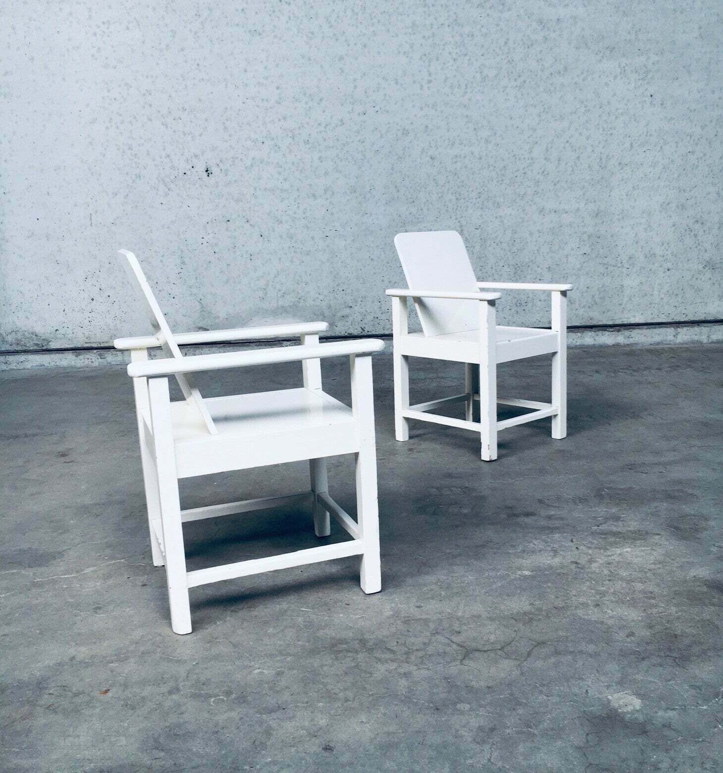 Art Deco Period Handmade Childs Arm Chair Set, 1920's Belgium photo buy