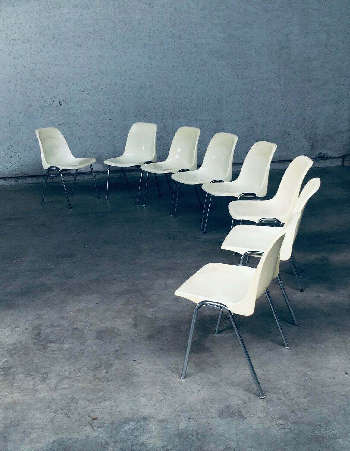 "Orly" Stapelstoelen Van Bruno Pollak Voor Sulo, Duitsland 1979 photo 638.0