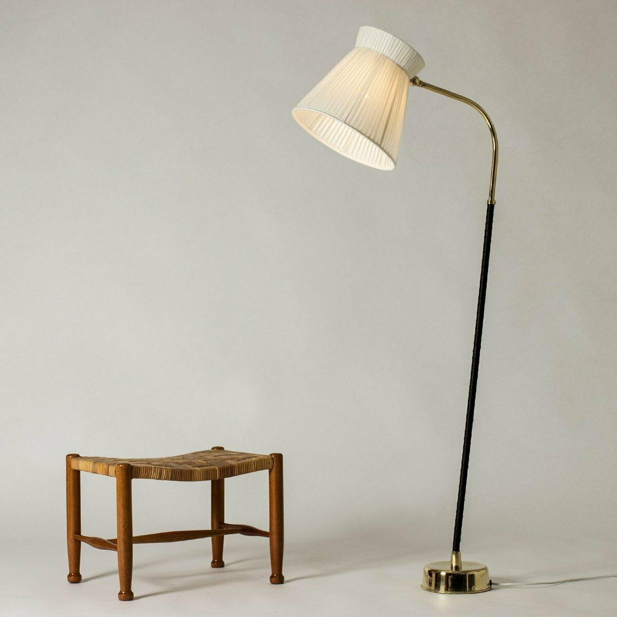 photo for sale Modernist Floor Lamp By Lisa Johansson Pape For Orno, 1950s