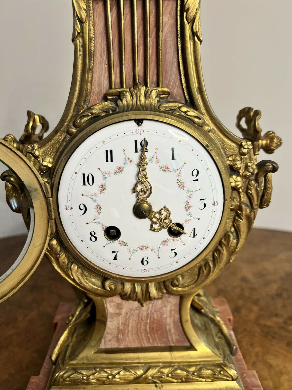 Unusual Antique Quality French Mantle Clock photo Home Decor