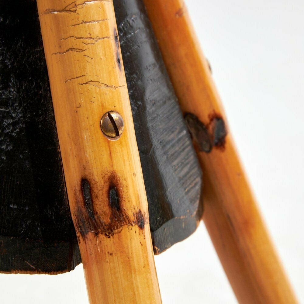photo for sale Bamboo Bar Stool, 1970s, Vintage