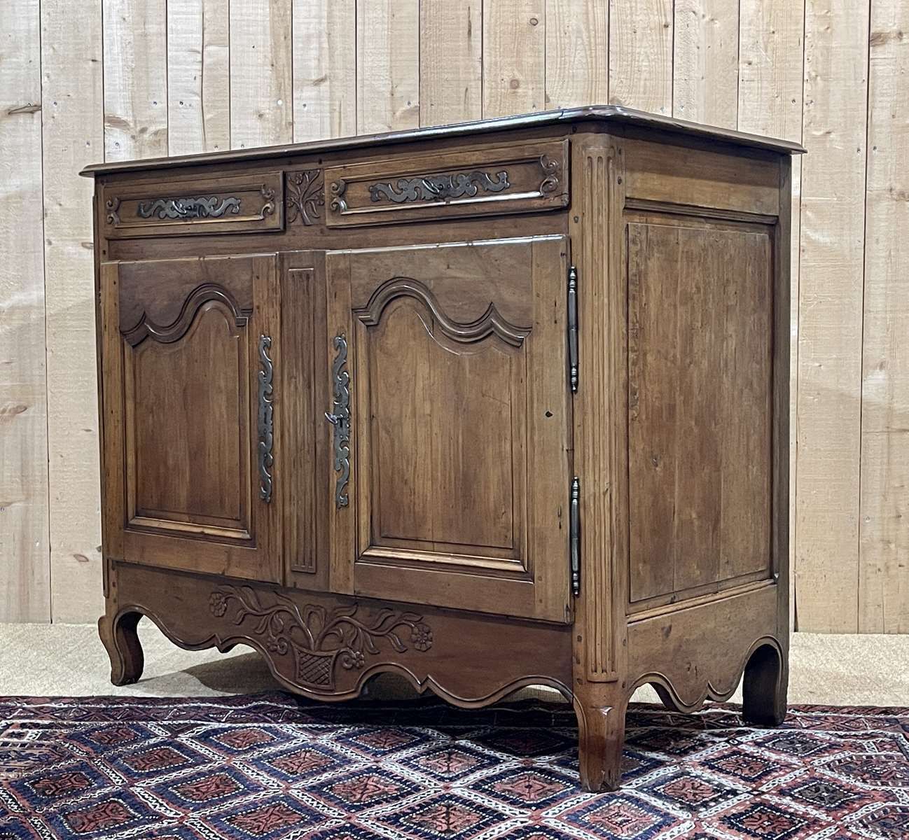 Louis XV Buffet In Cherry And Oak, Early 19th Century photo vinterior