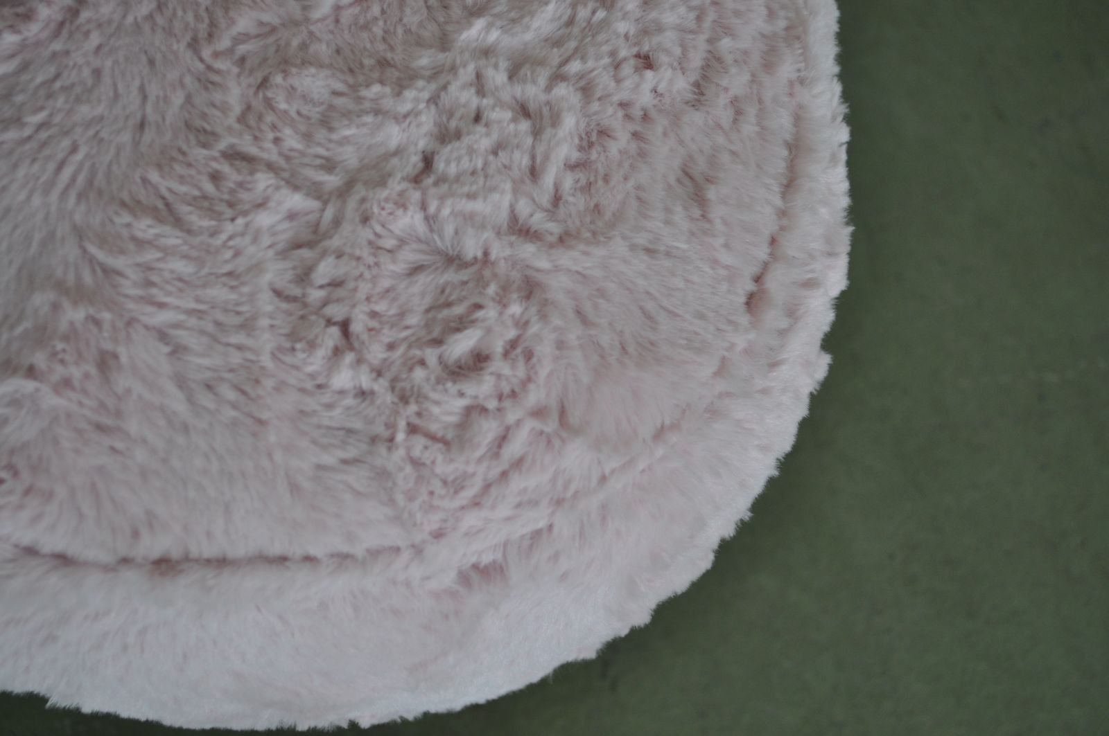 Pair Of Cocktail Chairs Pink Faux Fur photo furniture