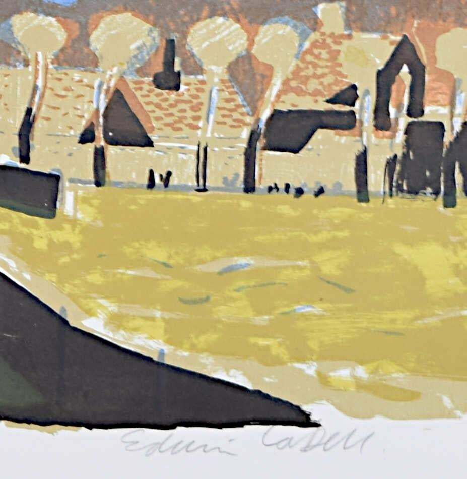 Edwin La Dell Christ Church Meadows, Oxford Lithograph By Edwin La Dell photo for sale