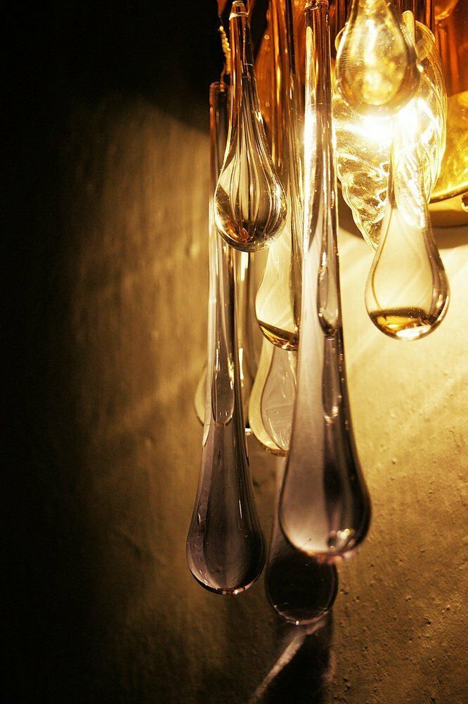 1113.0 Crystal Wall Lights By Palme & Walter Palwa, 1960s, Set Of 2 photo