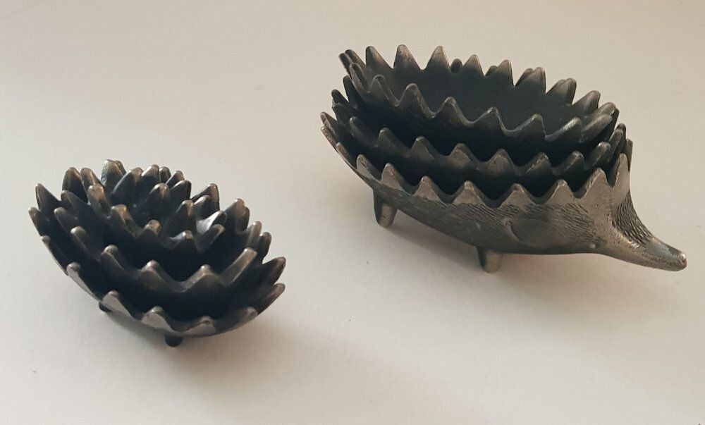 Stackable Hedgehog Ashtrays By Walter Bosse For Hertha Baller, 1950s, Set Of 6 photo furniture