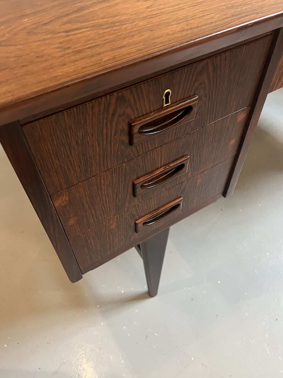 Danish Desk In Rosewood, 1960s photo furniture