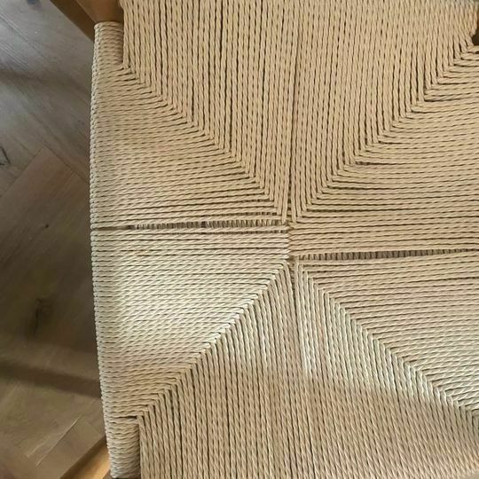 Hans Wagner Repro Wishbone Dining Chairs In Walnut photo vinterior