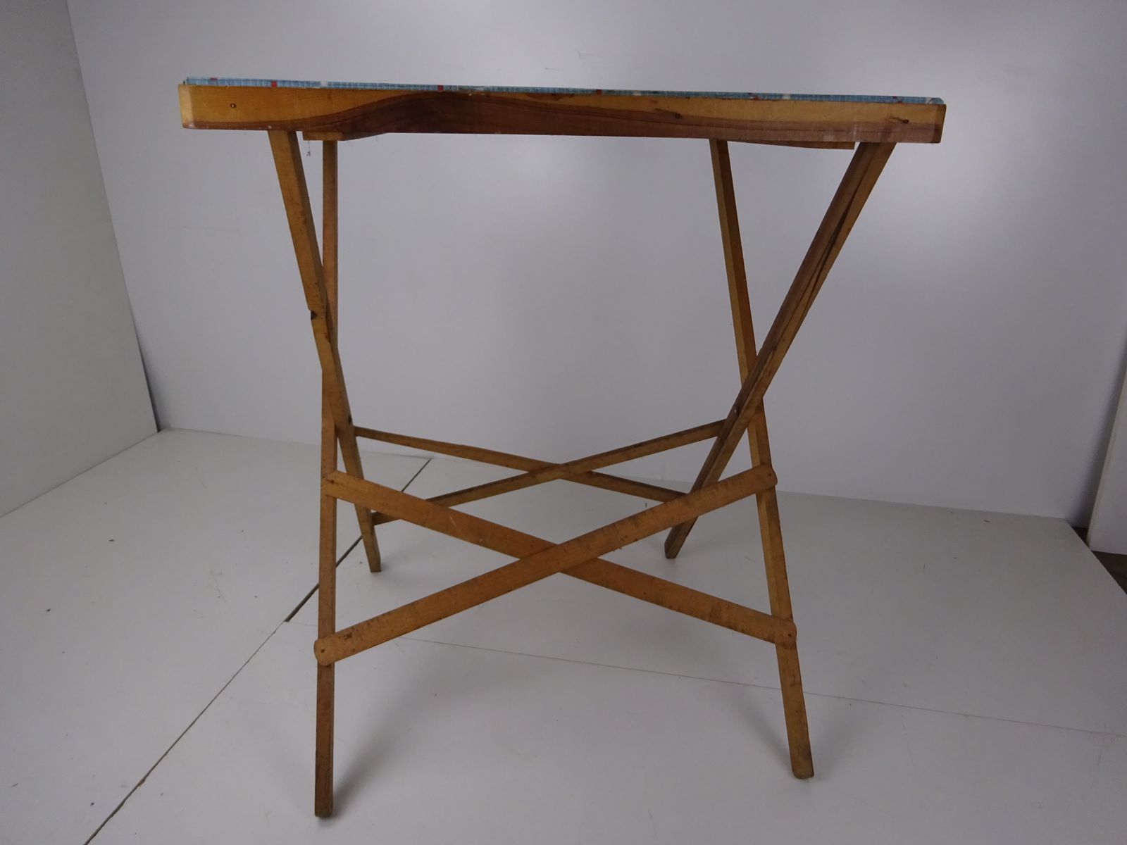 Furniture Mid Century Folding Card Table (As Found) photo