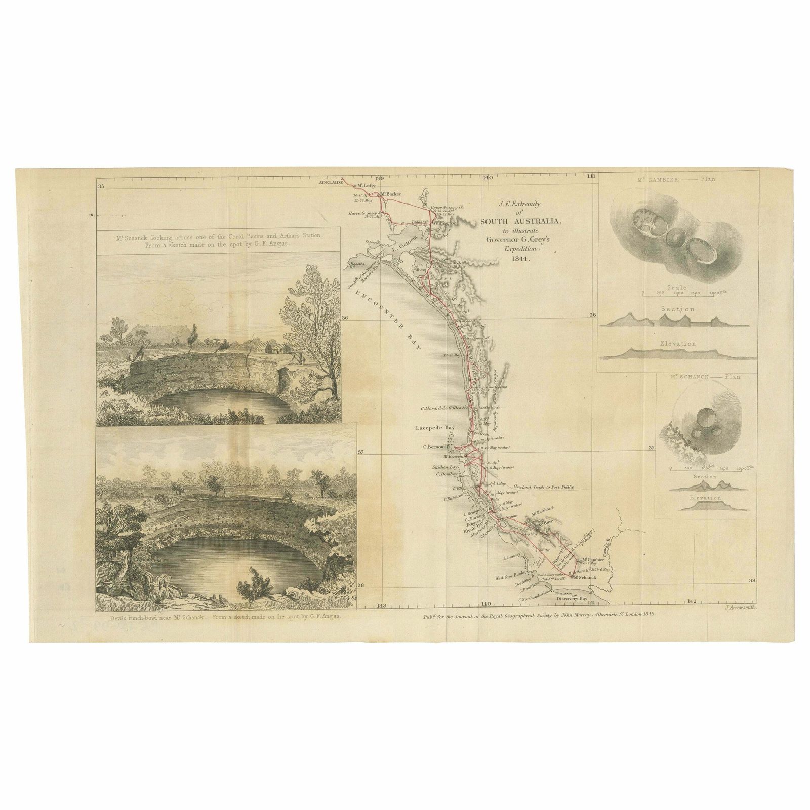 Traversing The Volcanic Frontier: A South Australian Expedition Of 1844