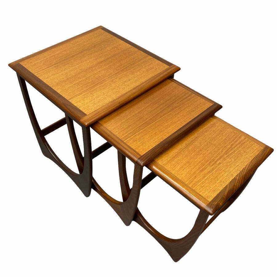 photo for sale Midcentury Teak Nesting Tables Victor Wilkins G Plan