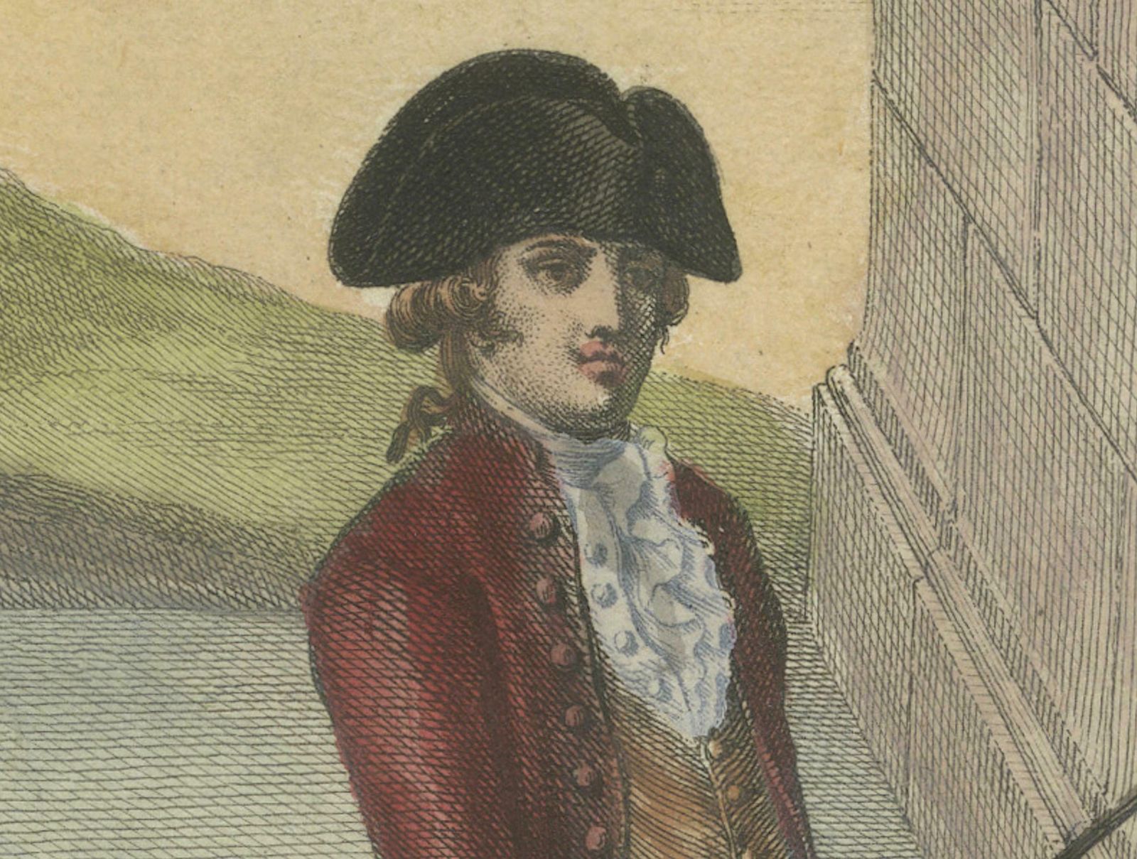 Antique Handpainted Equestrian Print From The Renowned Art Of Horsemanship, 1790 photo 262.0