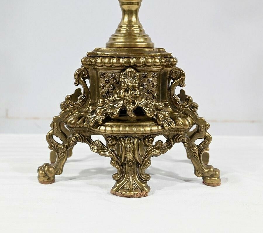 1495.16129009 Pair Of Important Gilt Bronze Candelabra, Louis XIV Style – Early 19th Century photo