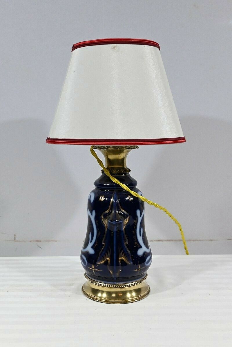 Sèvres Porcelain Lamp – Late 19th Century photo Lighting