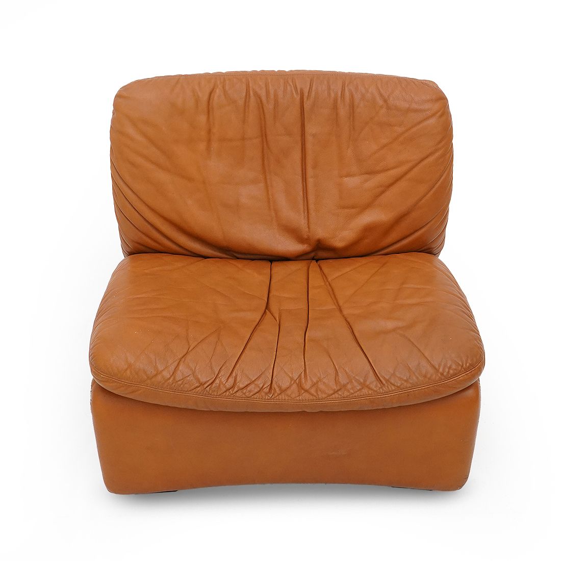 photo furniture “Selene” Leather Armchairs By Adalberto Caraceni For B&T, 1970s