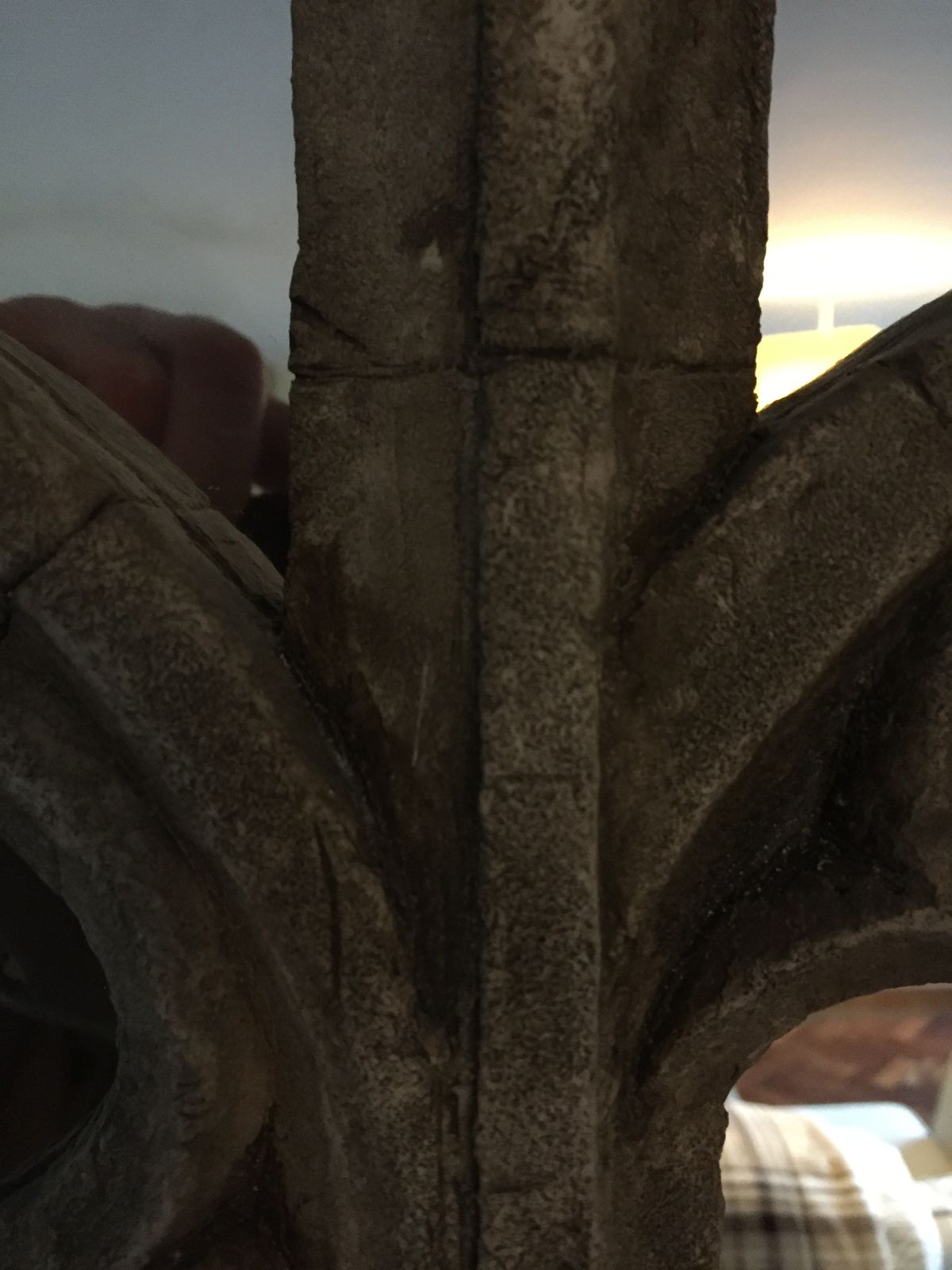 Large Gothic Style Over Mantle Mirror photo 450.0