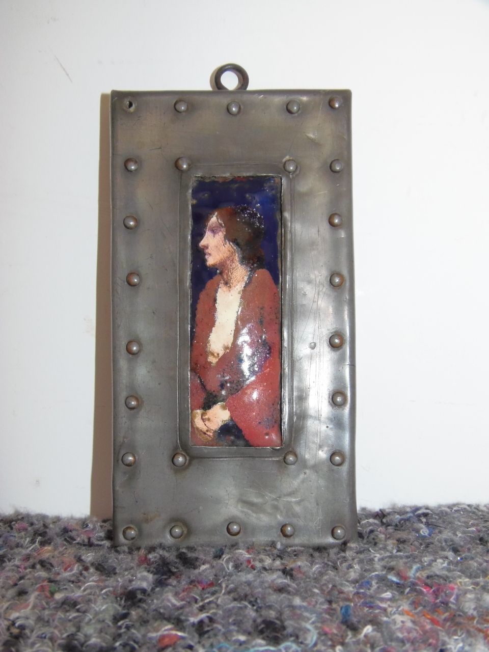 Home Decor Arts And Crafts Enamel Plaque . photo