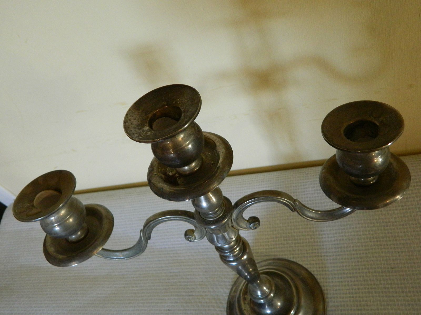 Metal Candelabra, Candelabra, Vintage Centerpiece, French Candle Holder, Candlestick, Candlesticks, Candle Holder, Candelabras, Candle Stick photo vintage