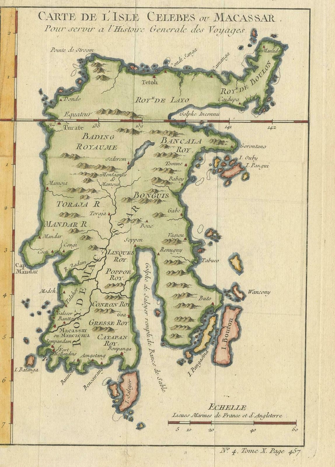 Antique Map Of Celebes 'Sulawesi, Indonesia' By Bellin, Ciarca 1755 photo furniture