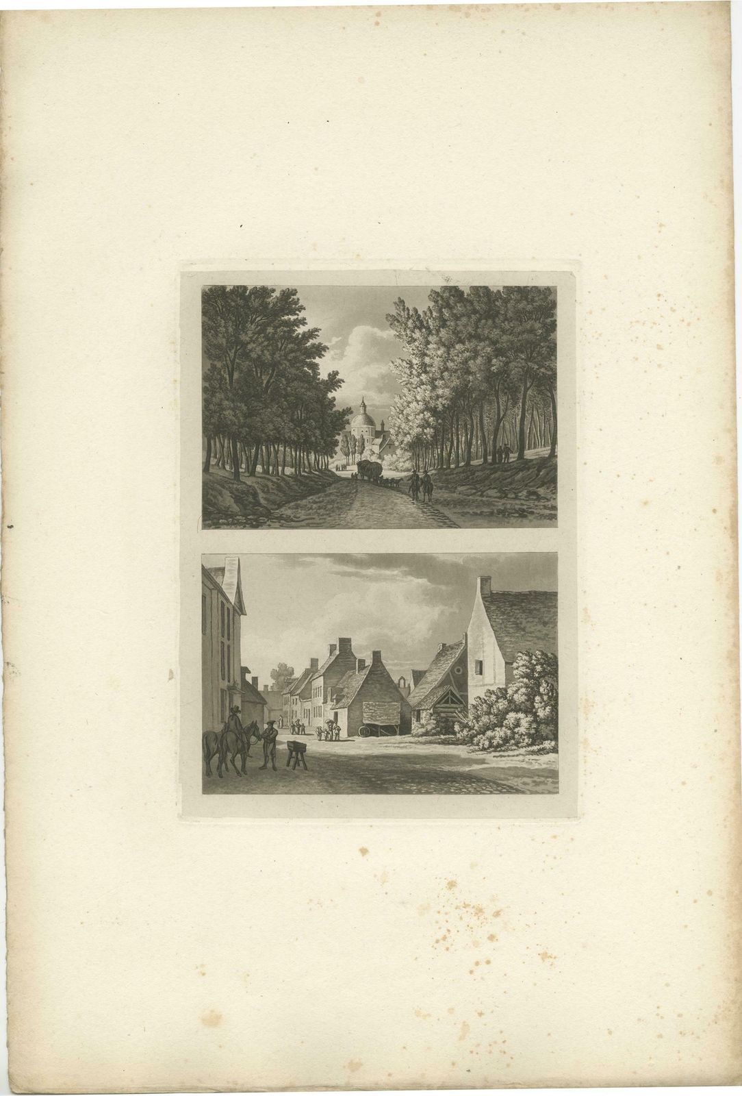 Set Of 3 Antique Prints Of Flanders And Holland 'Circa 1820' photo furniture