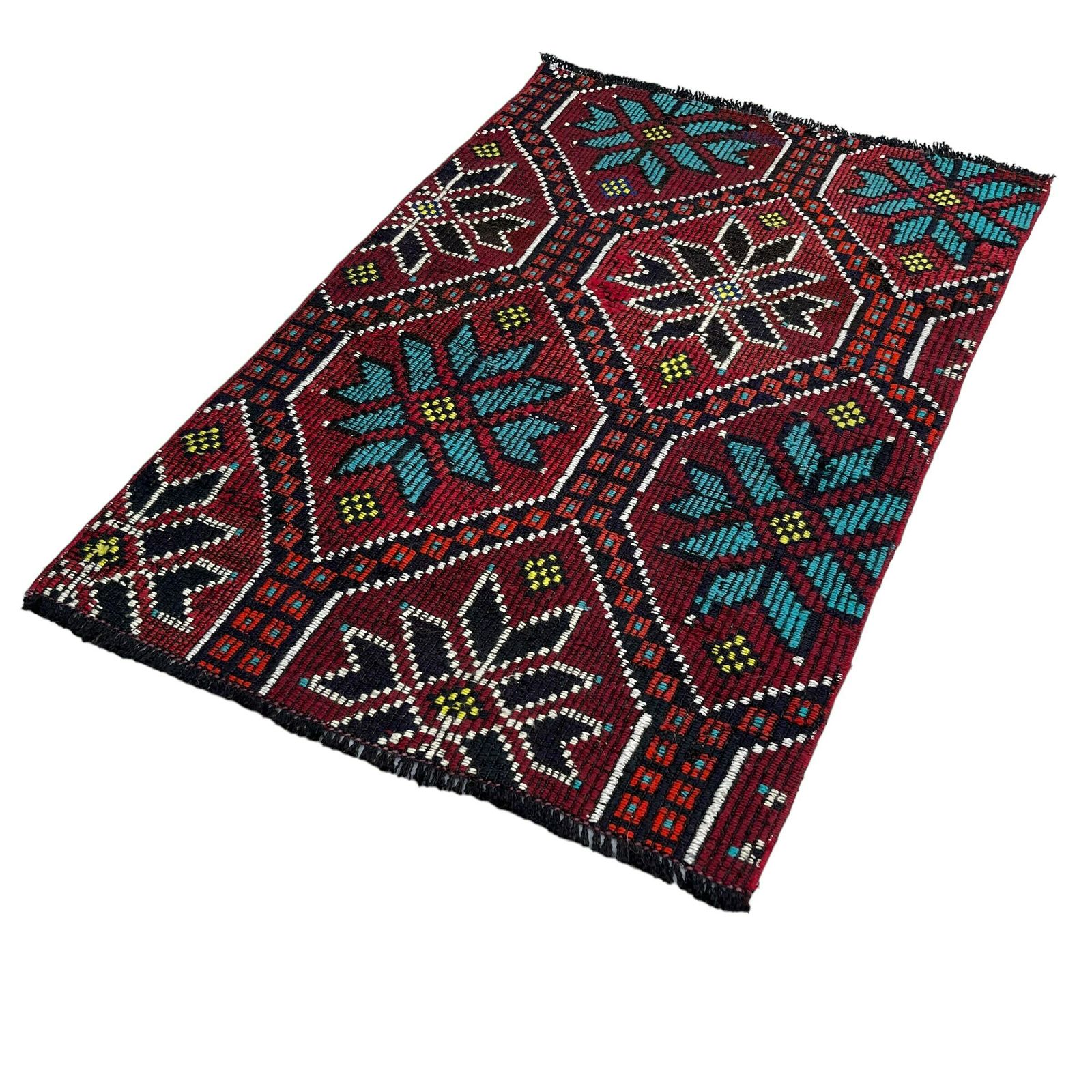 Traditional Turkish Mini Kilim Rug ,Vintage Anatolian Turkish Kelim photo buy