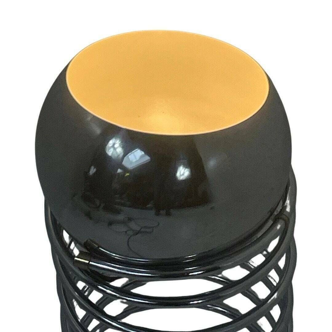 Gepo   Space Age Design / Mcm Floor Lamp   Globe Mounted On A Spiral Base   Full Chrome photo Lighting