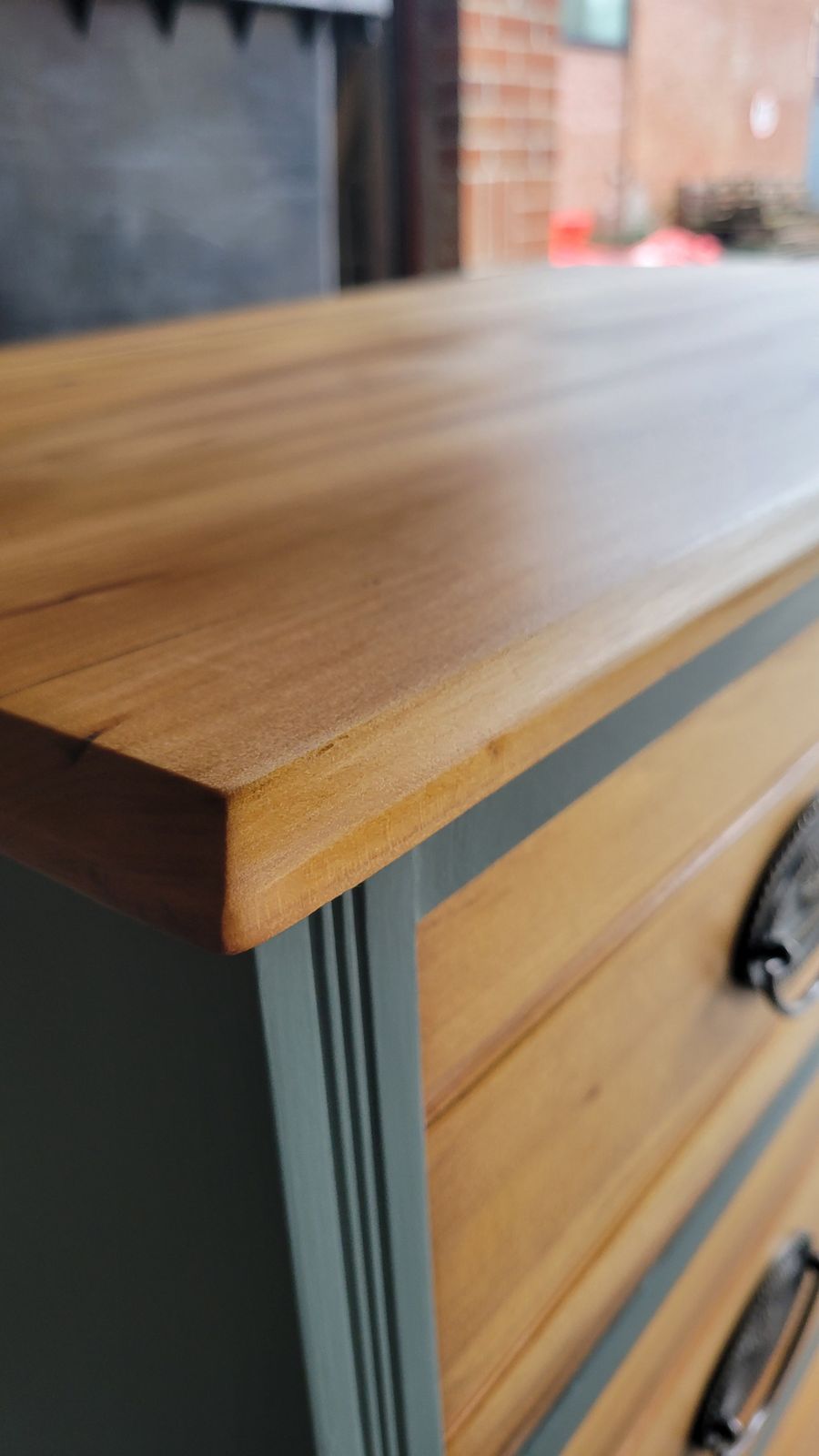 Refinished Edwardian Chest Of Drawers photo 165.0