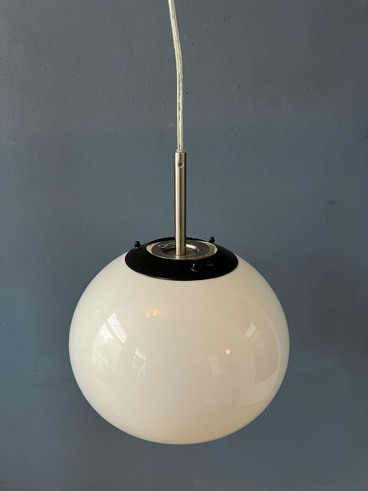 Small White Space Age Mushroom Pendant Lamp photo buy