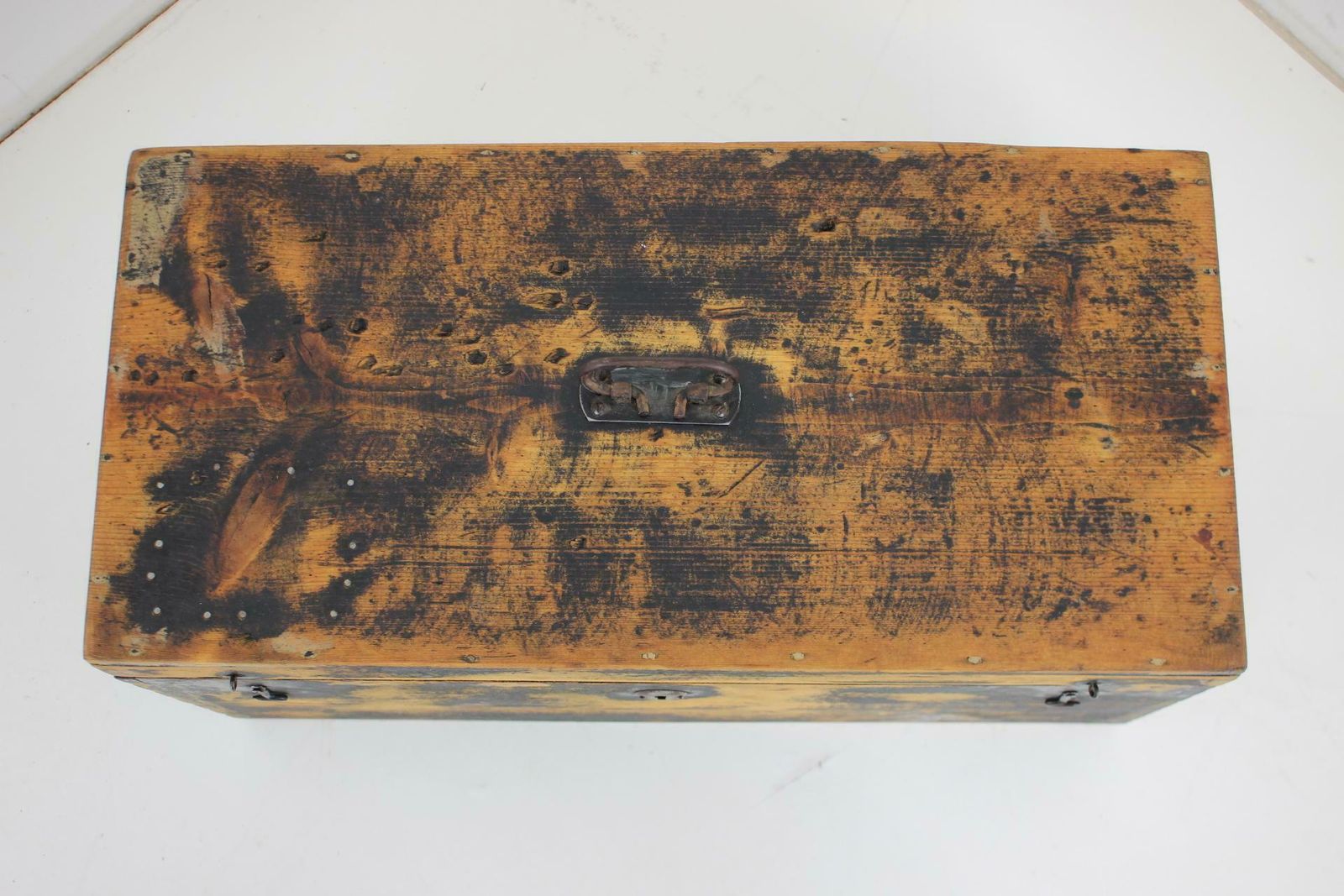 1950s Military Suitcase With Name, Czechoslovakia photo 492.0
