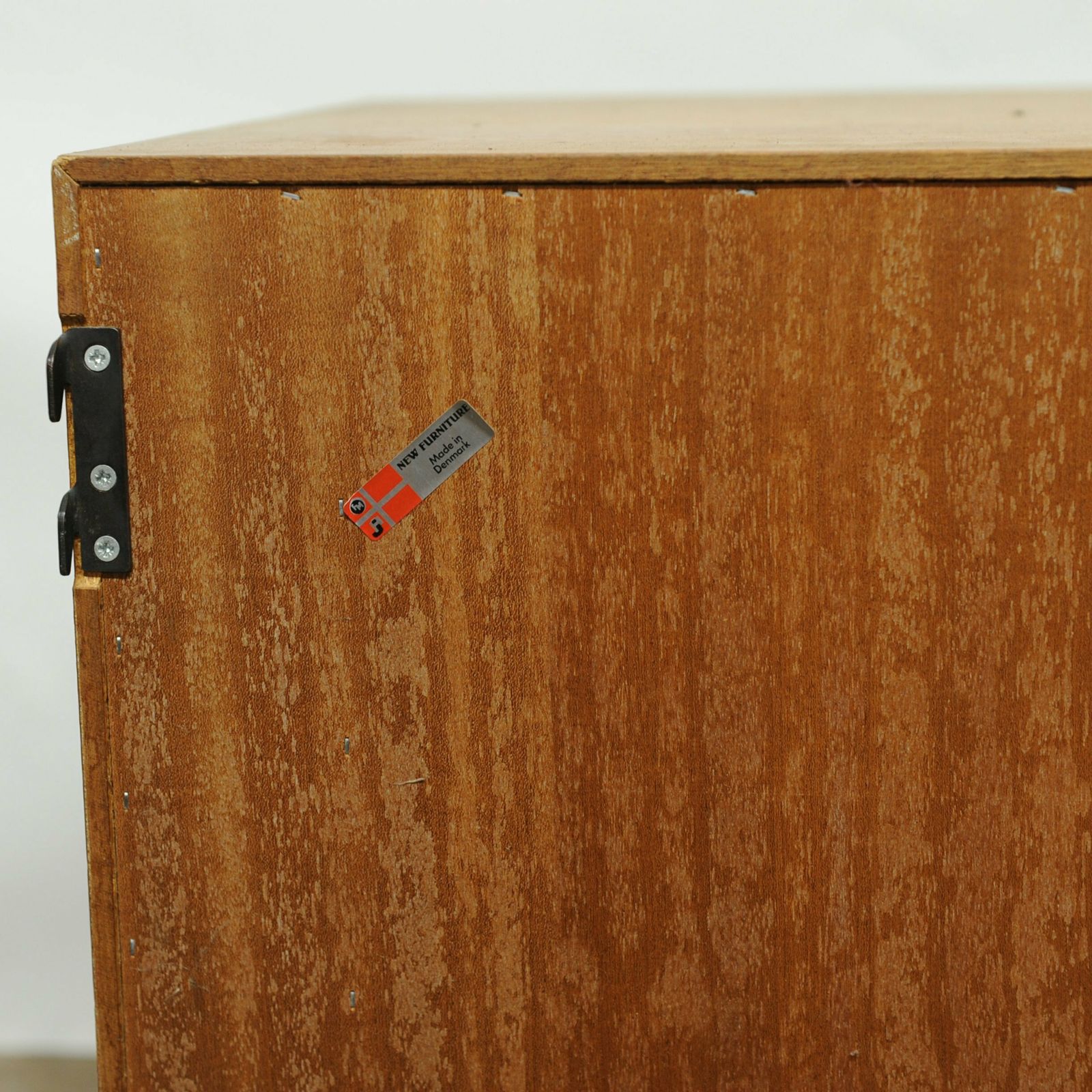 photo for sale Teak Tambour Door Record Cabinet By Kai Kristiansen, 1960s