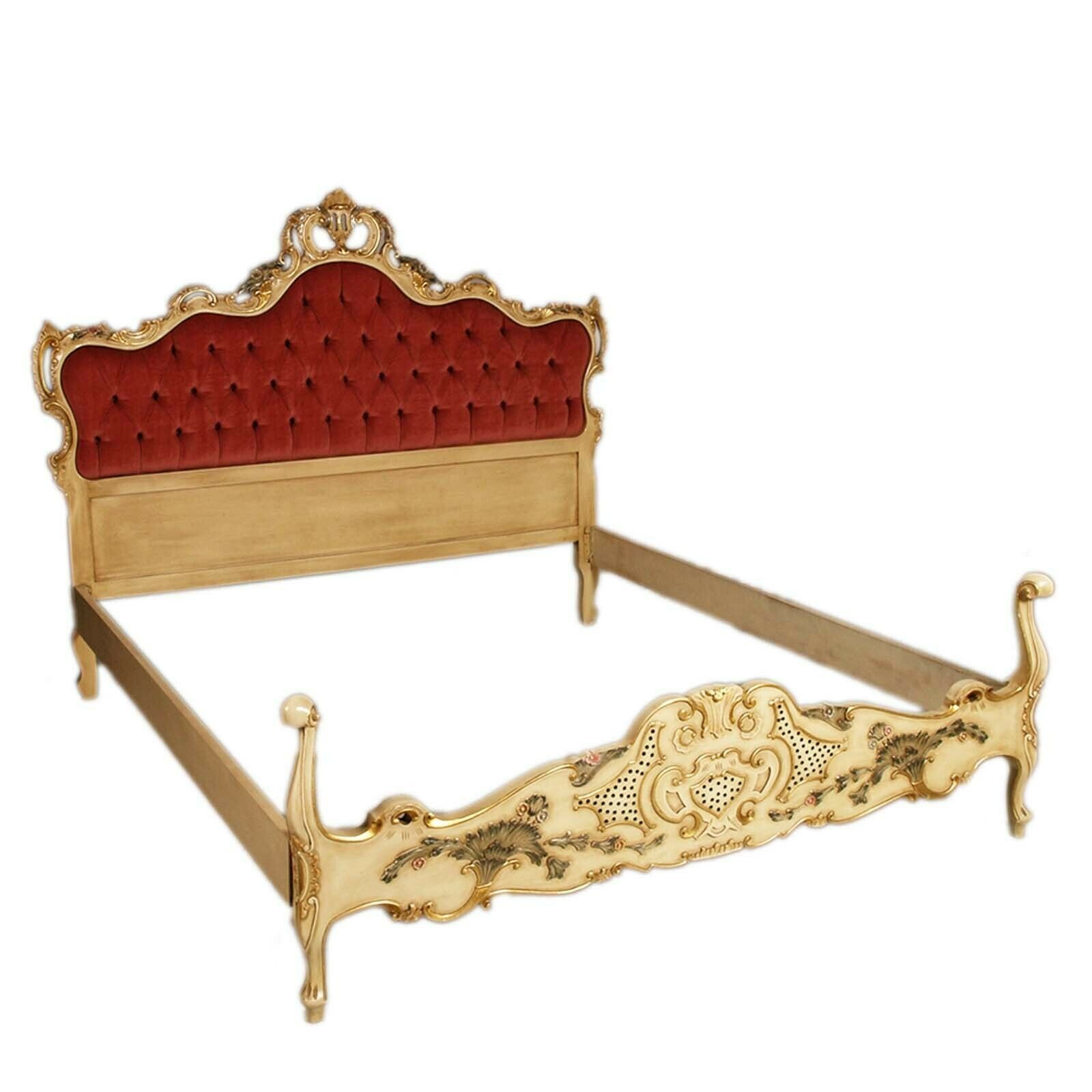 Set Mid 20th Century Baroque Venetian Bedroom By Permanente Mobili Cantù photo for sale