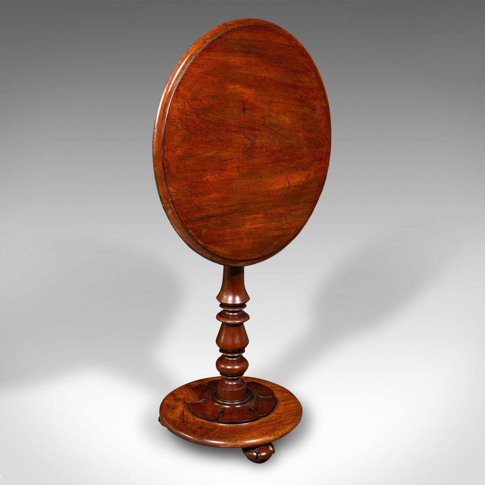 Antique Tilt Top Wine Table, English, Side, Lamp, Occasional, William IV, C.1835 photo furniture