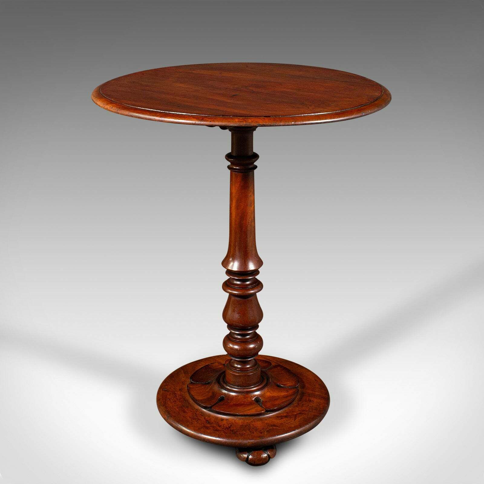Antique Tilt Top Wine Table, English, Side, Lamp, Occasional, William IV, C.1835 photo Furniture