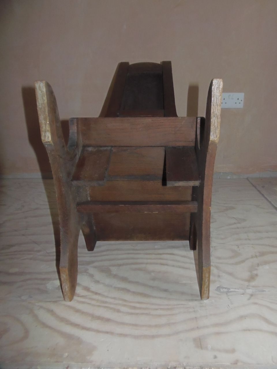 475.0 Arts And Crafts Oak Chair, 1900s photo