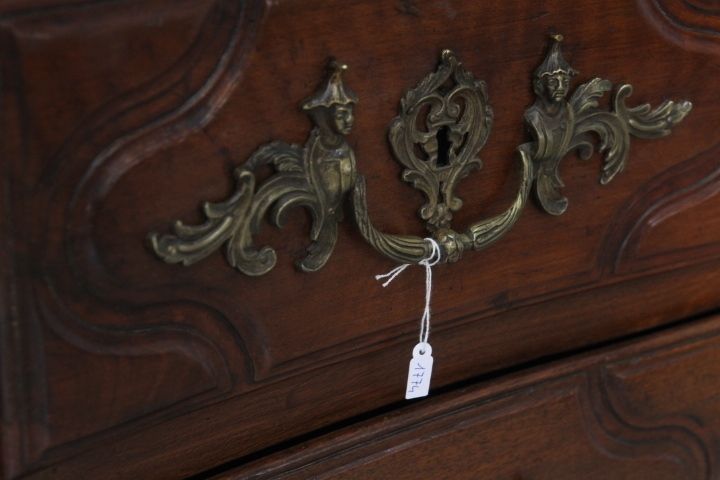 Antique Chest Of Drawers   Provençal Chest Of Drawers From The 18th Century Louis XVI Bronze Handles photo vintage