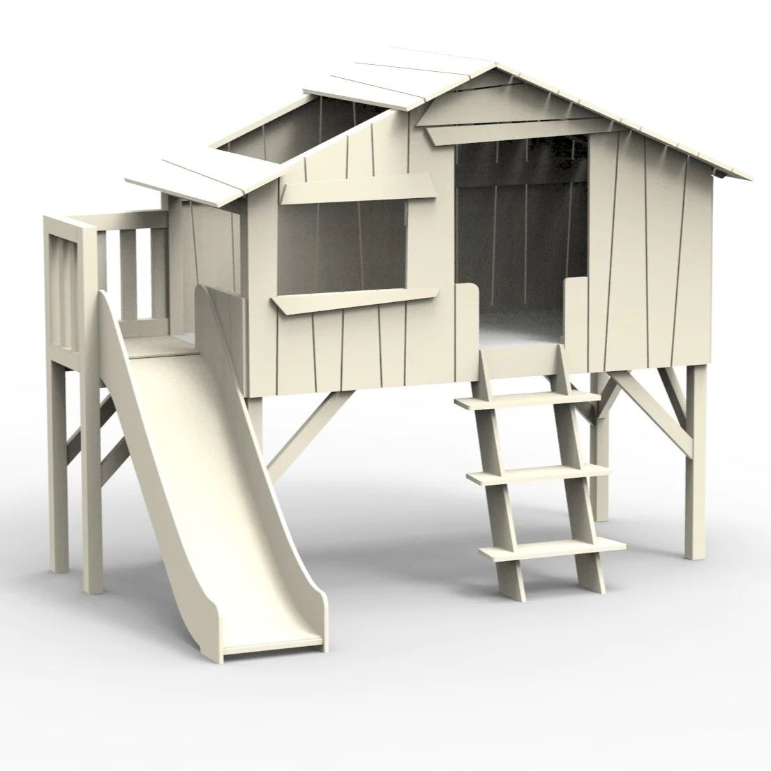 Totally New Kid Bunk Bed And Toboggan Nubie Kids Brand