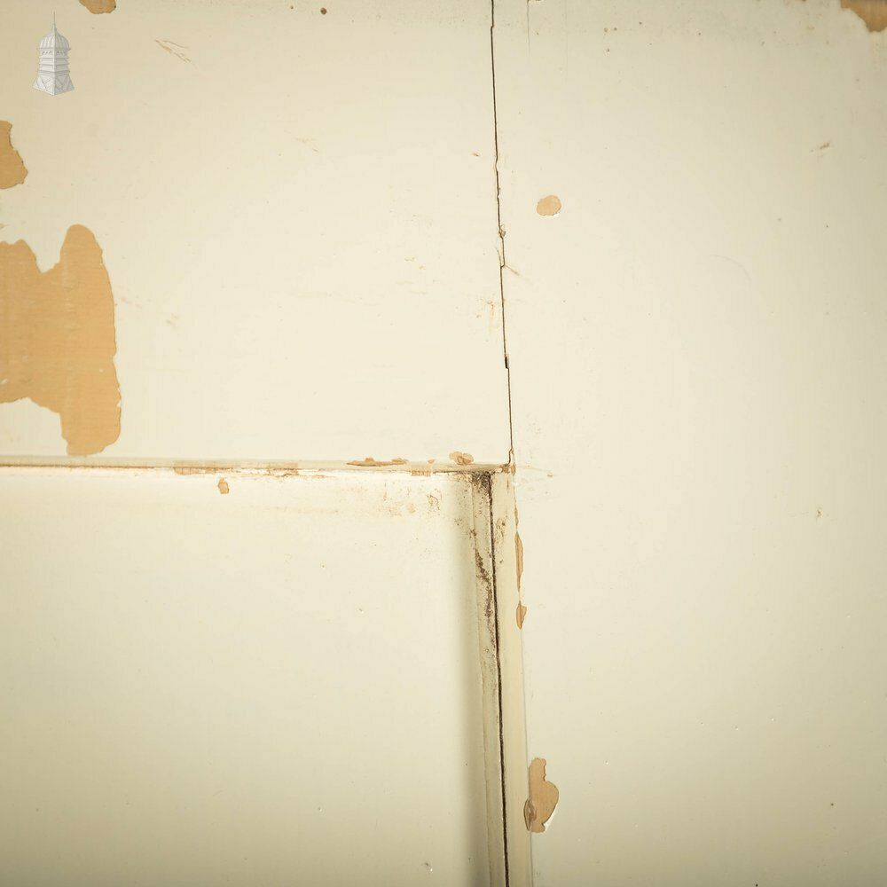 Pine Panelled Door, 4 Panel White Painted photo Home Fixtures
