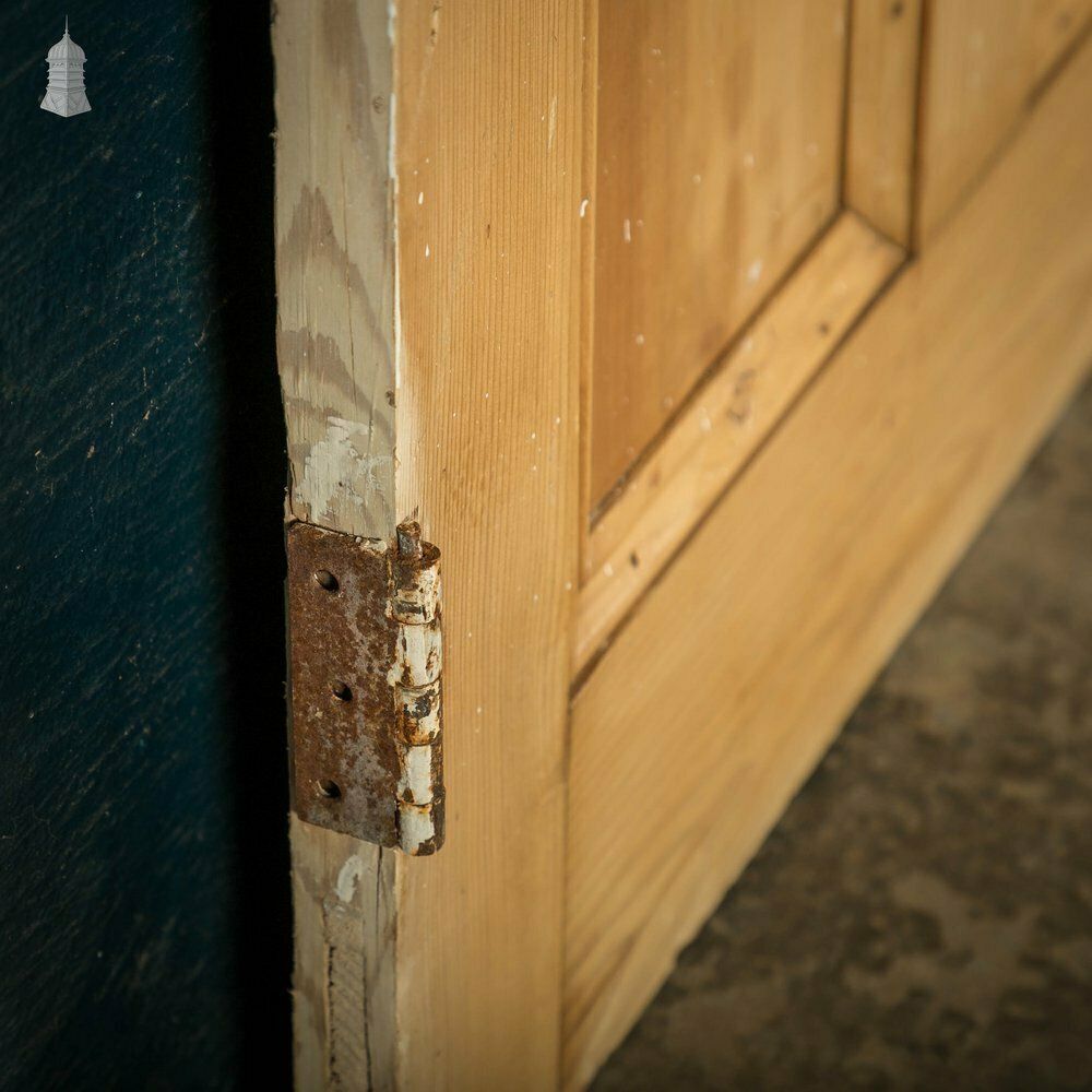 Pine Panelled Door, Moulded 4 Panel photo furniture