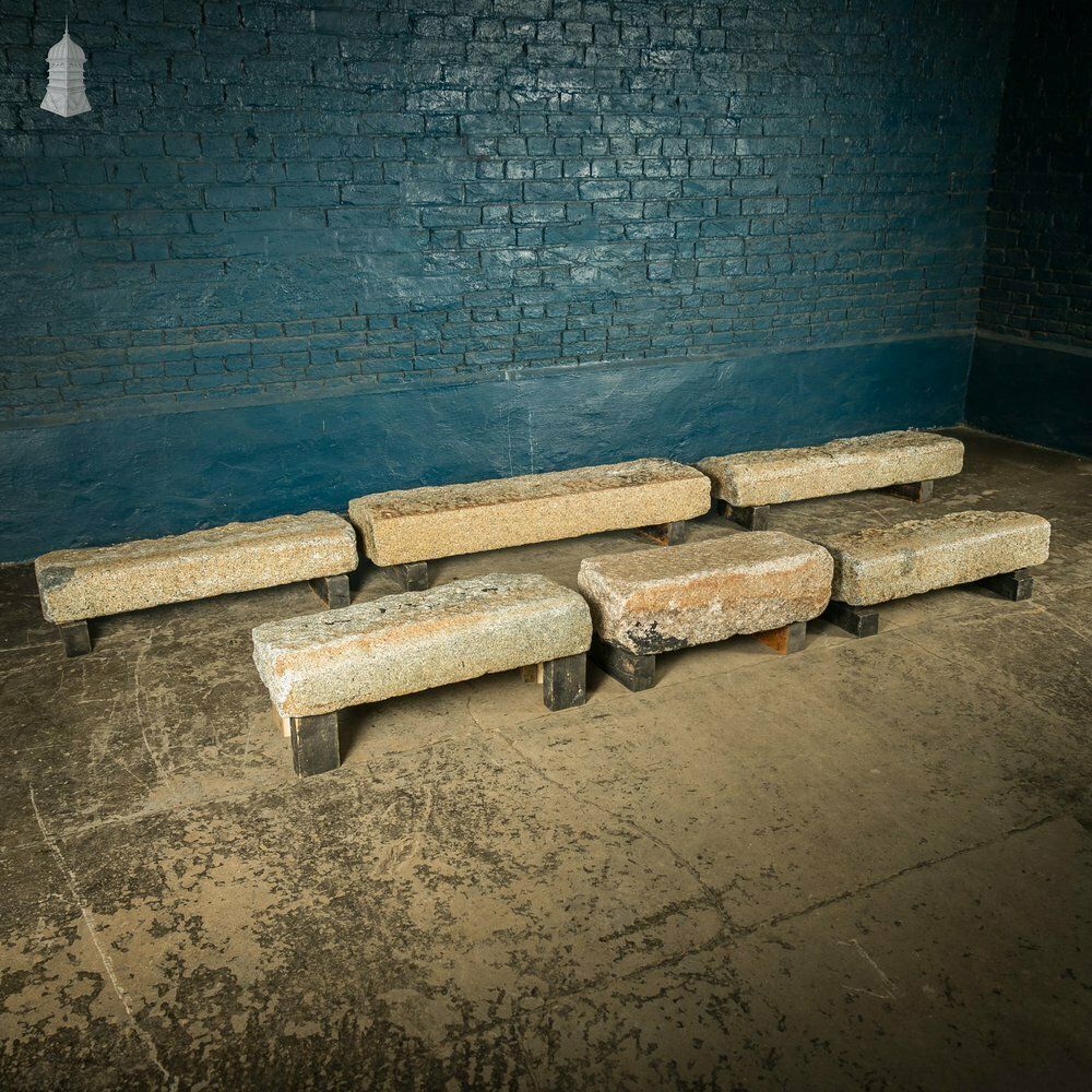 Granite Kerb Stones, Reclaimed Curb, Batch Of 6 – A Run Of 5.6 Metres photo for sale