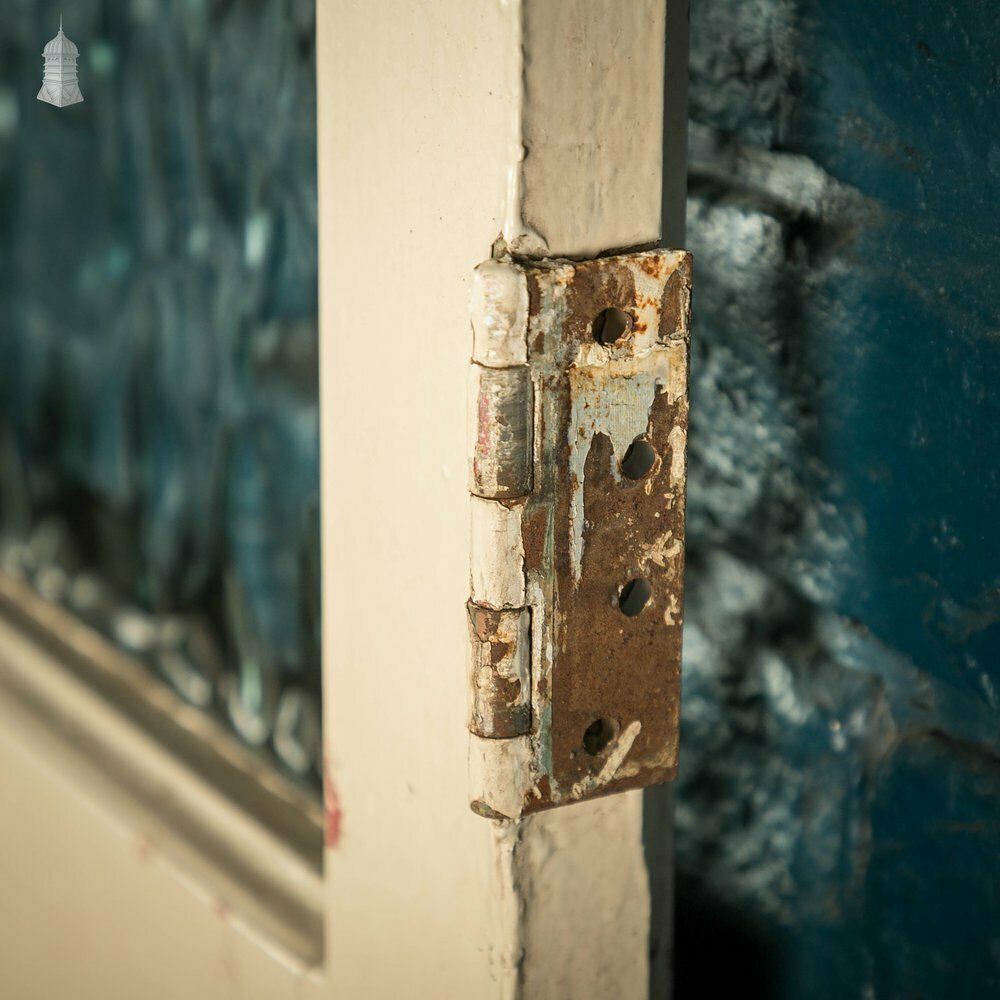 Half Glazed Door, Fitted With ‘Arctic’ Style Textured Glass photo buy
