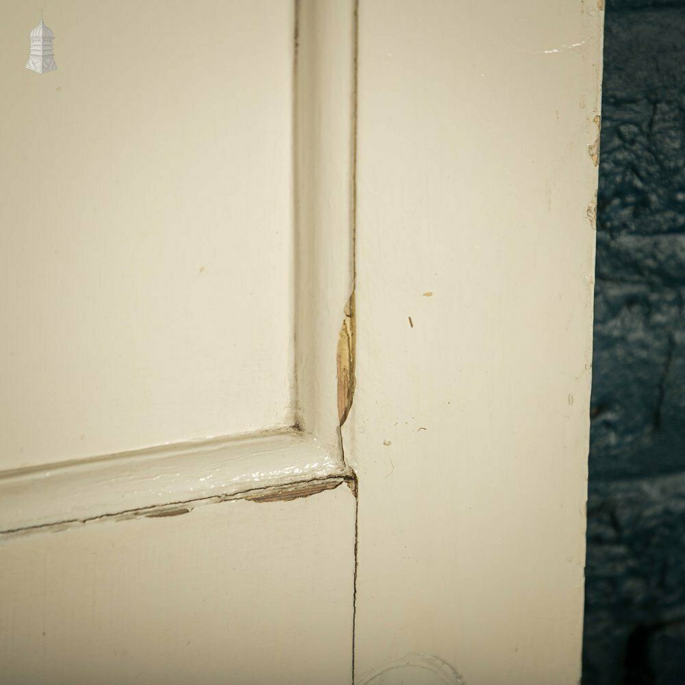 photo buy Pine Panelled Door, White Painted 4 Panel Door